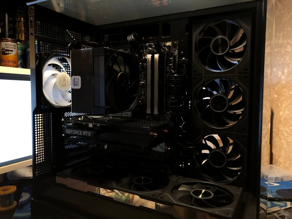 AMD Ryzen 5 7500f, GeForce RTX 3060 12 ГБ